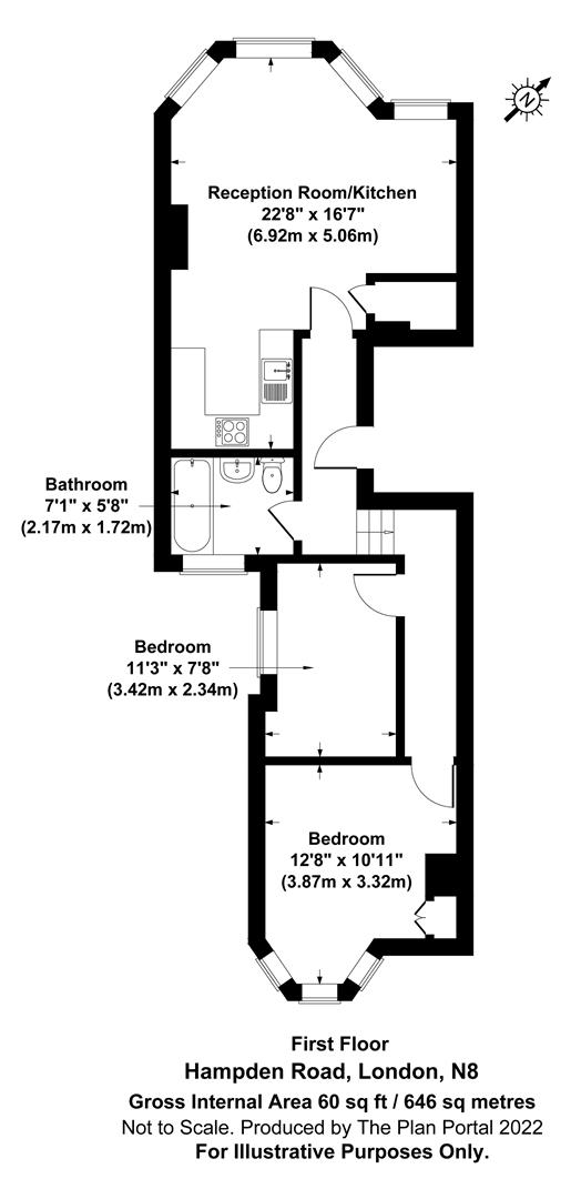 2 bedroom Flat for rent